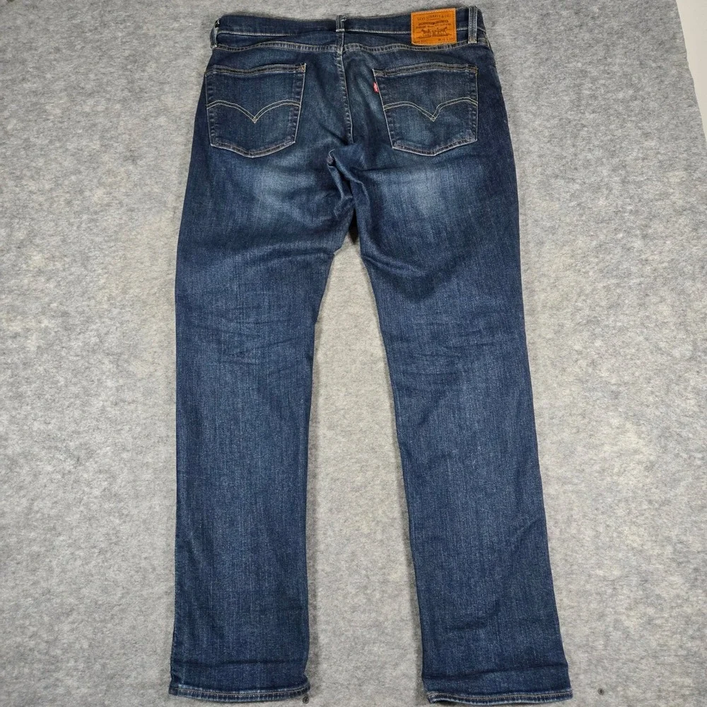 Levi's Mens Big E Blue 511 Slim Fit Denim Jeans 36x34